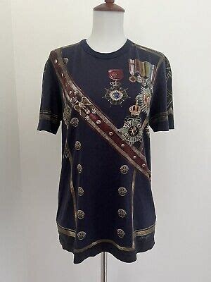 Dolce & Gabbana Military Medals Cotton V